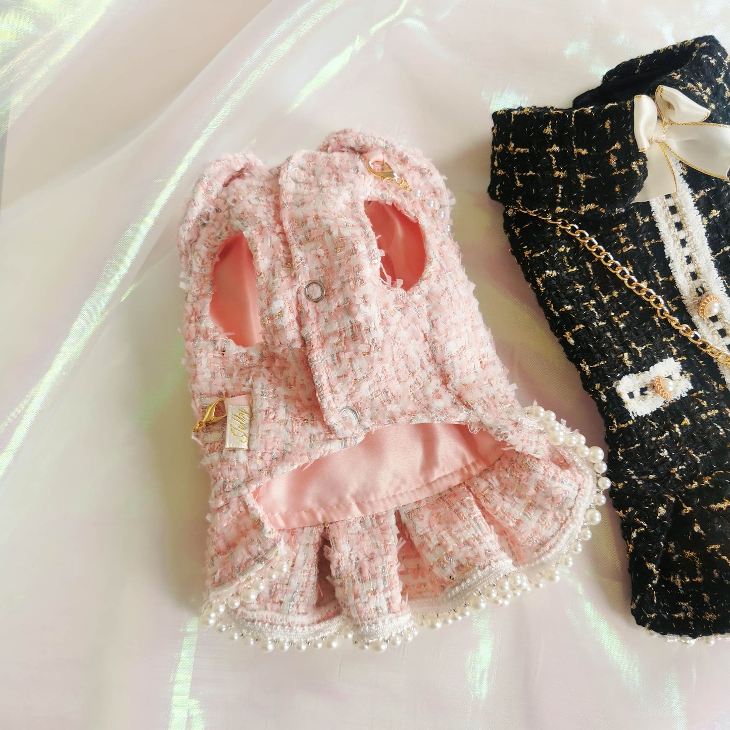 Handmade Princess Style Pet Dress - Customizable