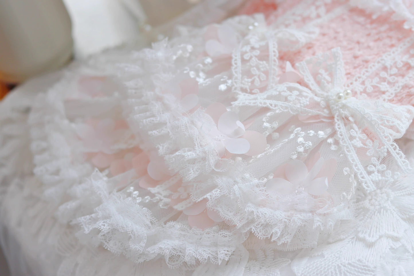 Summer | Lace Princess Style Pet Tutu Dress - Customizable