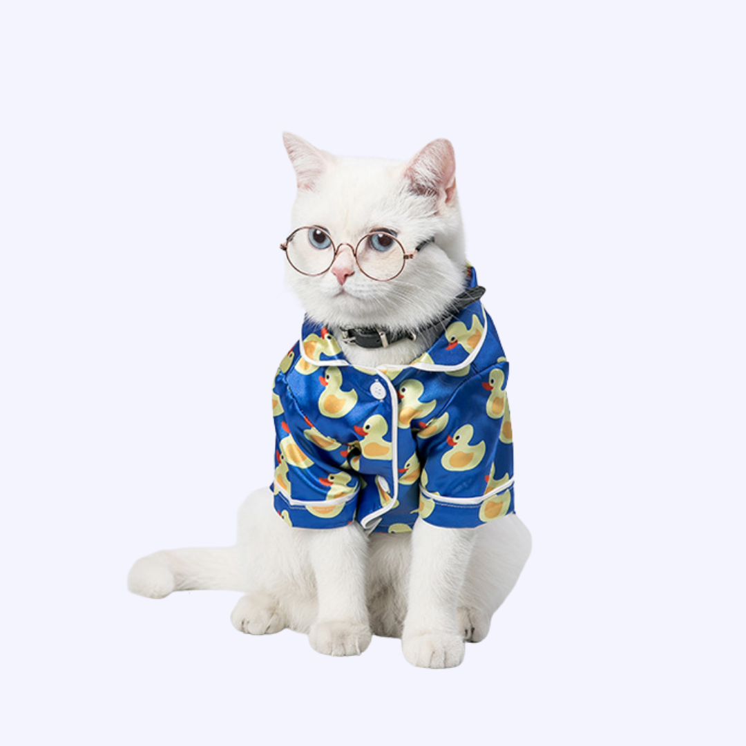 Fashion Pet Cute Yellow Duck Pyjama
