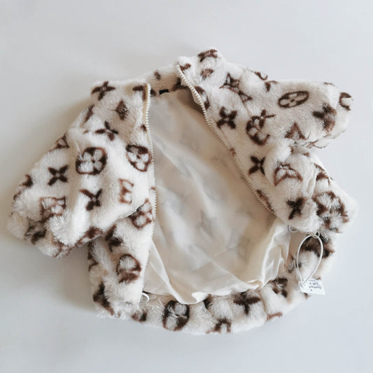 Fashion Pet Soft Faux Fur Coat (extended size available)