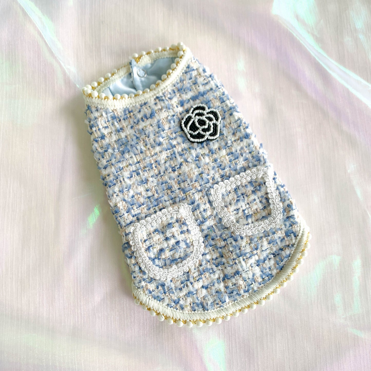 In Stock | Classic Tweed Pet Fashion Dress