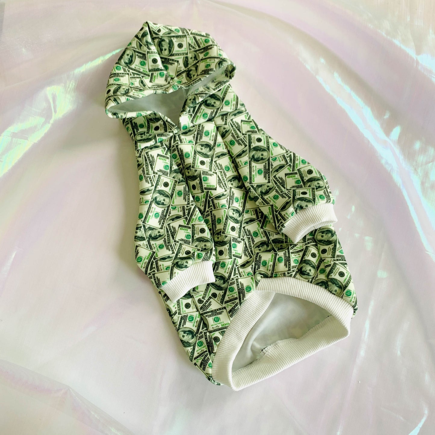 Fashion Pet Your Rich Dog Hoodie & Vest