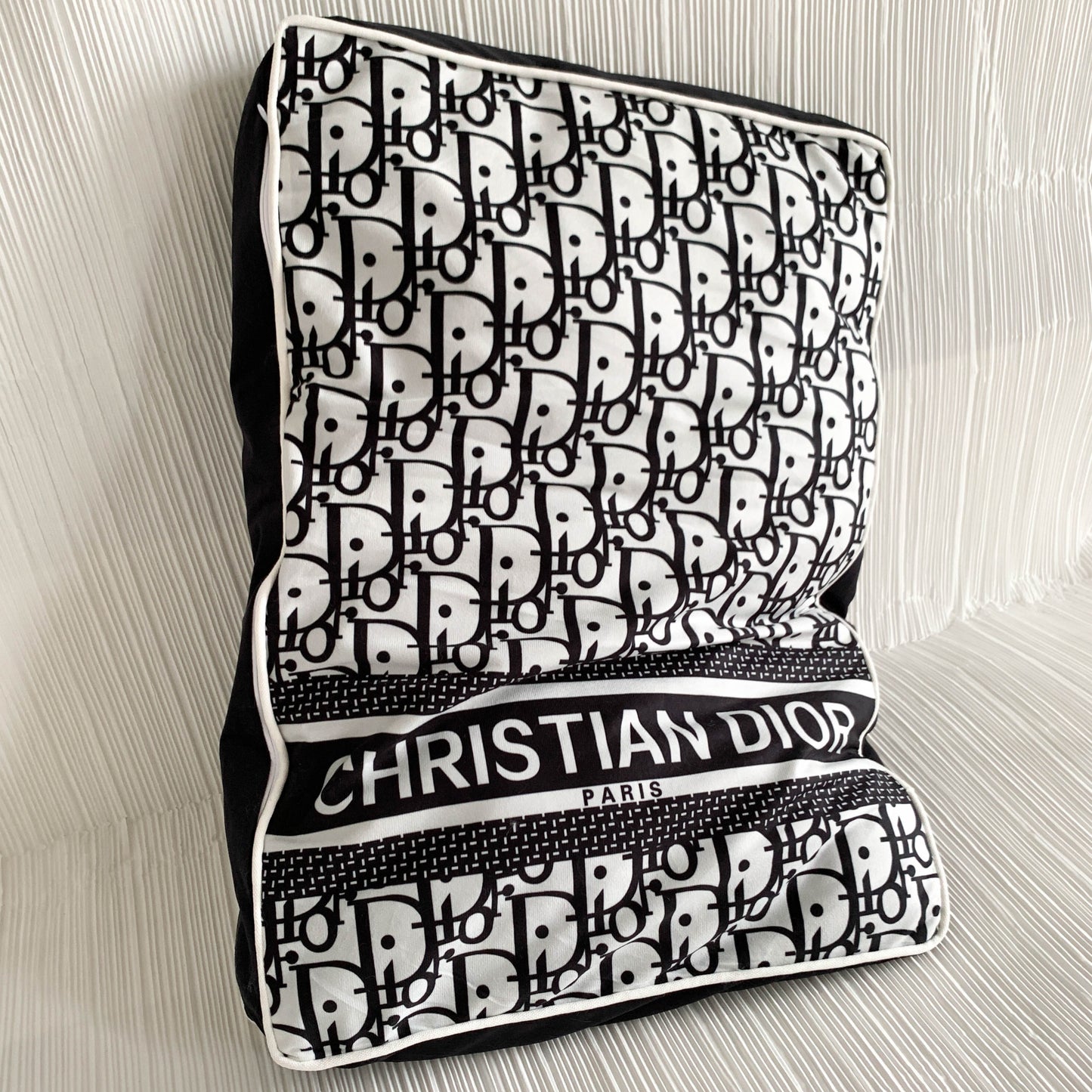 Monogram Logo Pet Bed