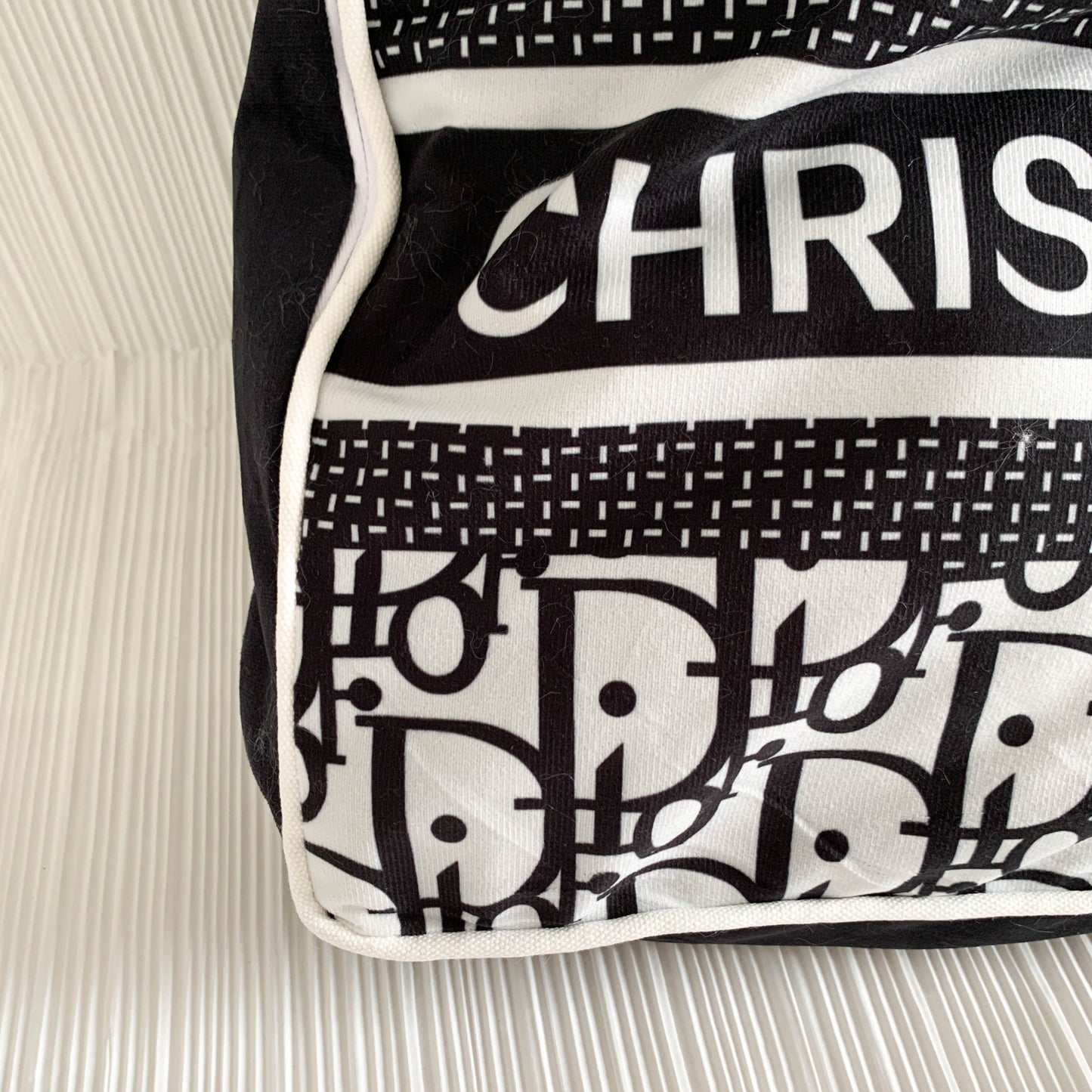 Monogram Logo Pet Bed