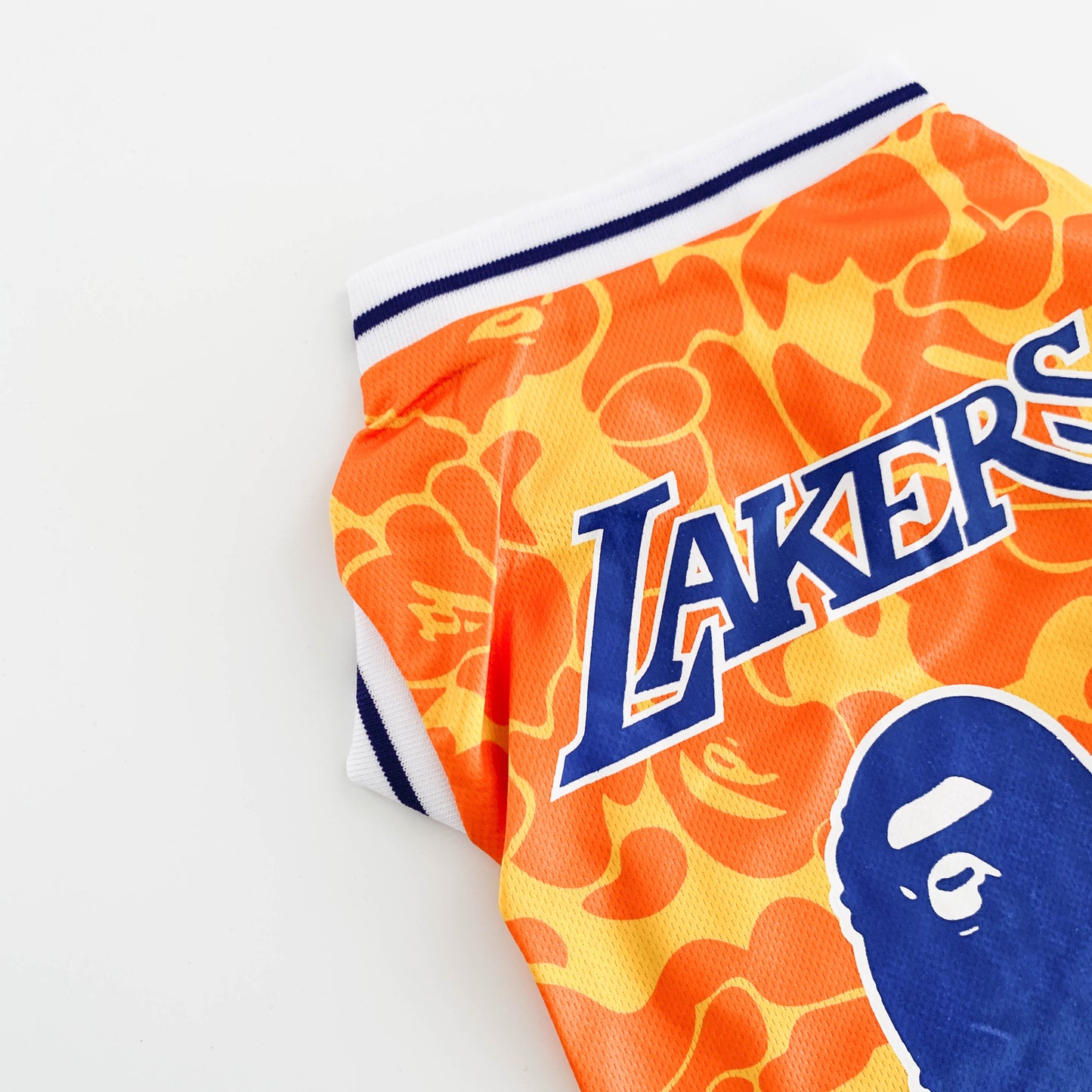 Pet Basketball Jersey Shirt | Sports Fan Lakers | For Dogs and Cats