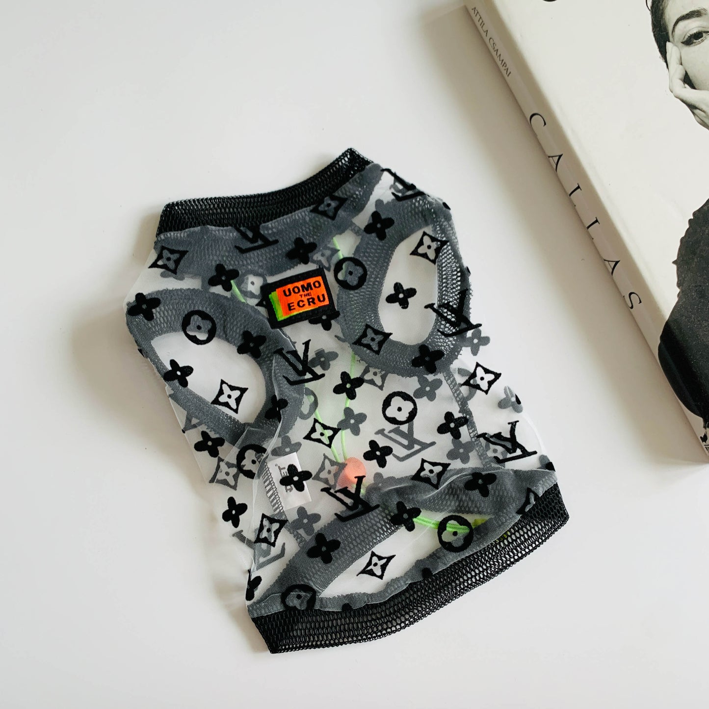 Bold Letter Summer Pet Mesh Top | For Dogs and Cats