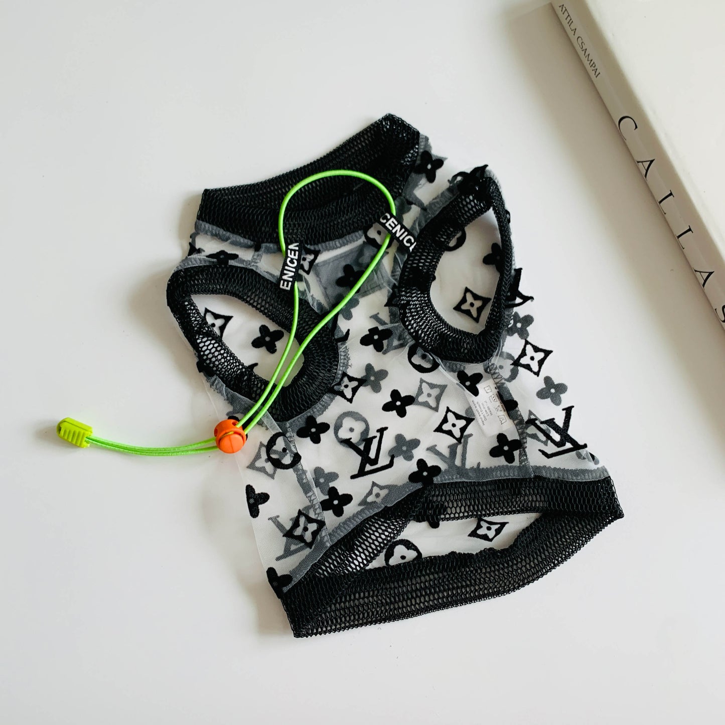 Bold Letter Summer Pet Mesh Top | For Dogs and Cats