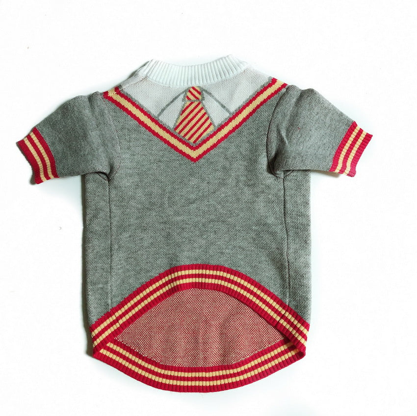 Costume Gentleman Suit and Tie Sweater | For Cats and Dogs