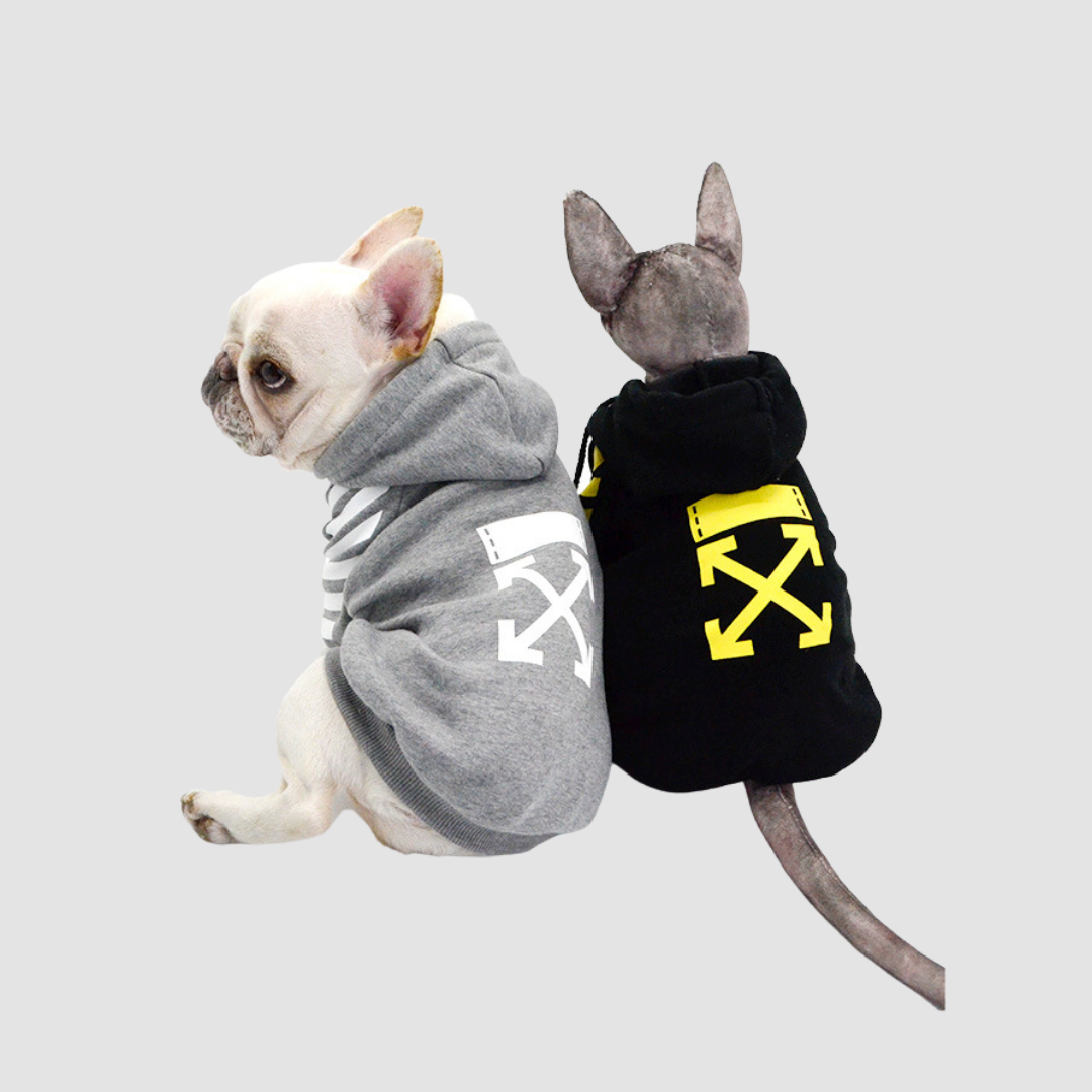 Fashion Pet Streetwear Style Hoodie | Lightly Lined Inner Layer