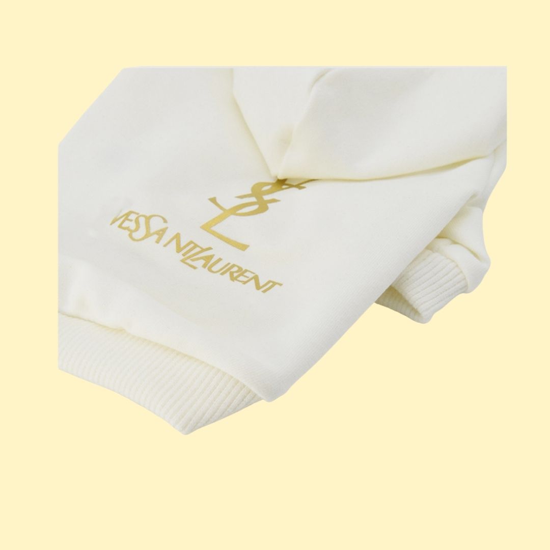 [sale] Fashion Pet Designer Logo Monogram Hoodie | Pet Tops