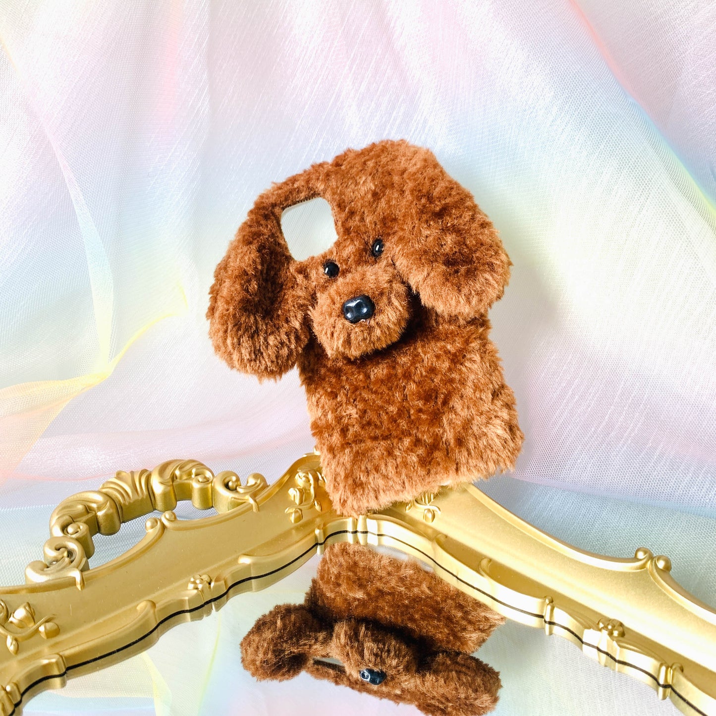 Matching Furry Puppy Phone Cases | Poodle, Bichon Frise, Teddy