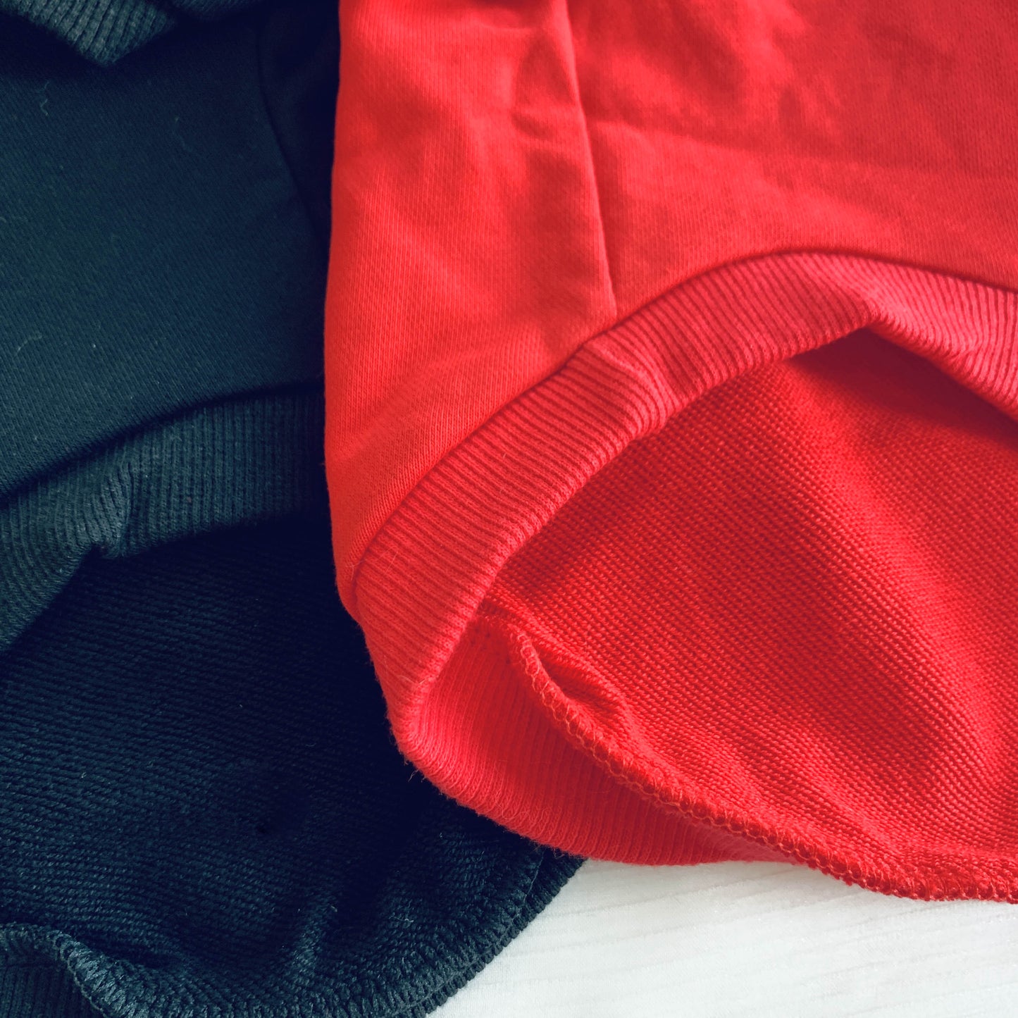 In-Stock | Pawlenciaga | Fashion Pet All-Season Pet Hoodie, Black and Red