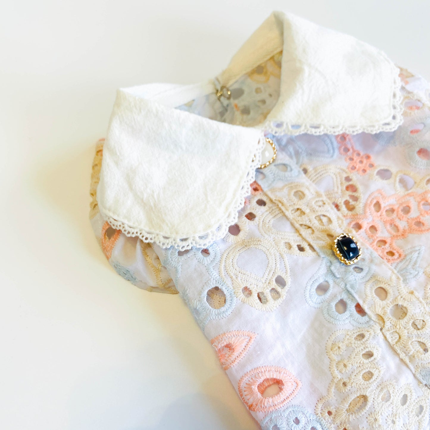 In Stock | Summer Princess Vintage Style Handmade Pet Dress-shirt | Elegant Pet | For Cats, Dogs and Rabbits