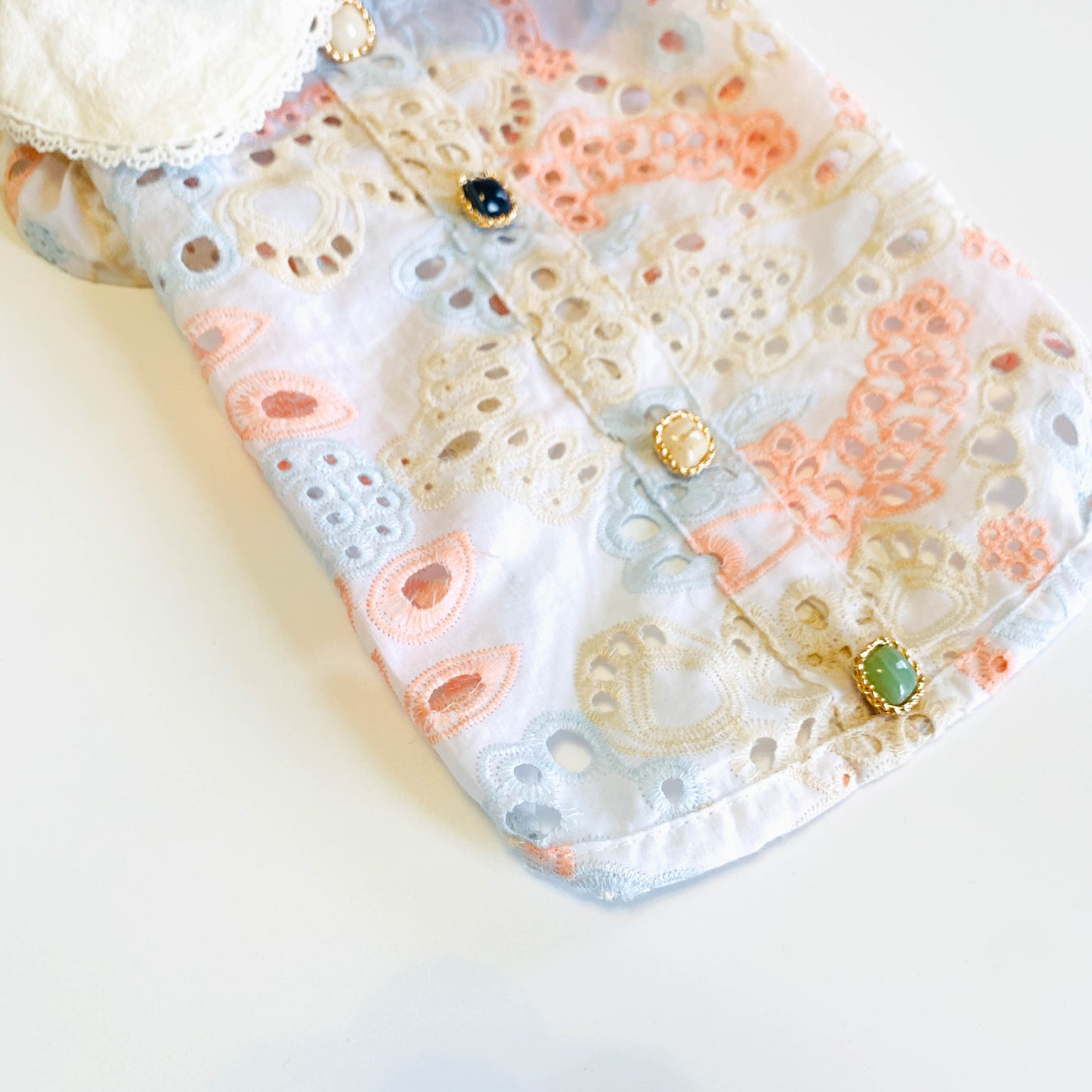 In Stock | Summer Princess Vintage Style Handmade Pet Dress-shirt | Elegant Pet | For Cats, Dogs and Rabbits