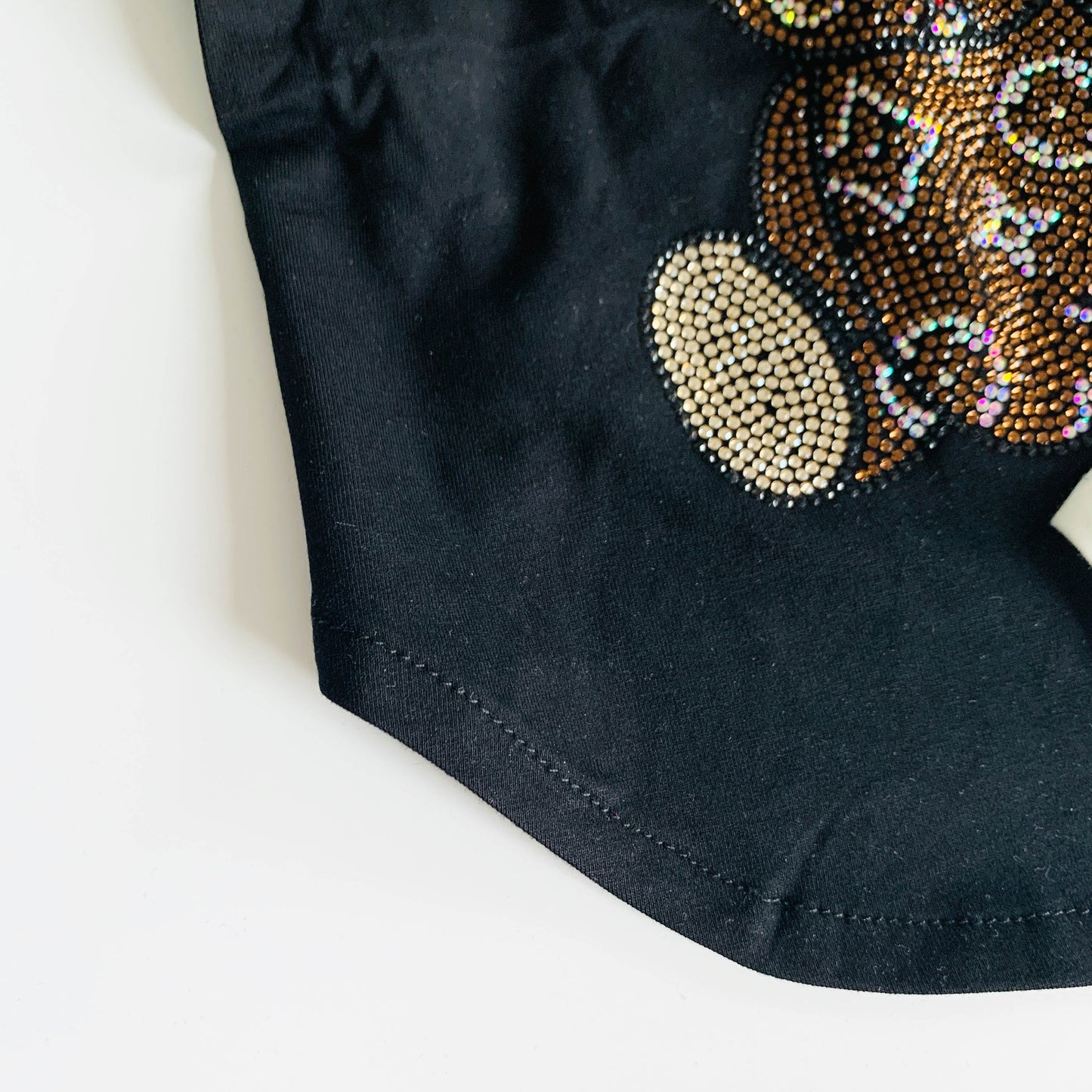 Glitter Shiny Rabbit T-shirt | Black and White | For Cats and Dogs