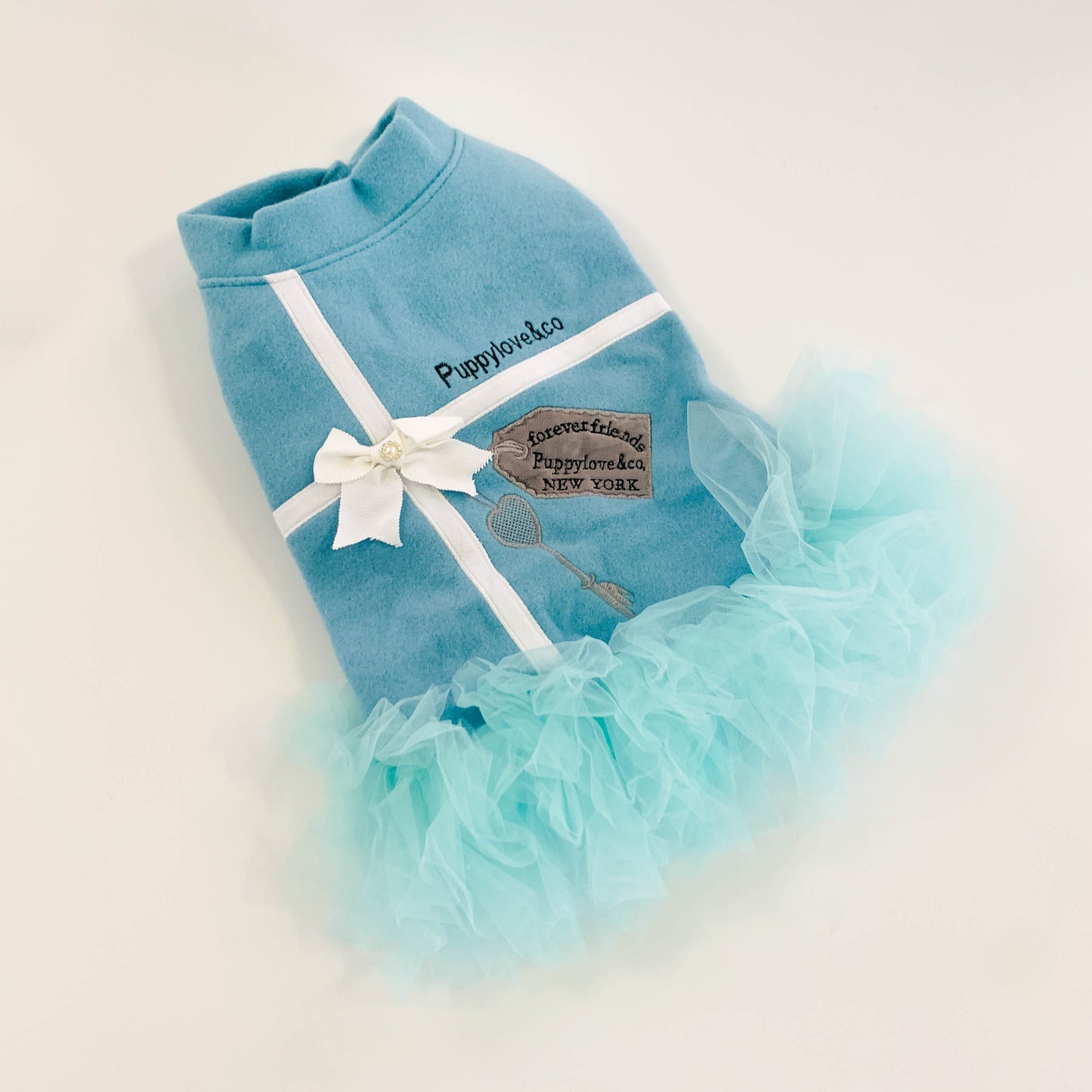 Puppylove&Co Baby Blue Puff Doll Dress