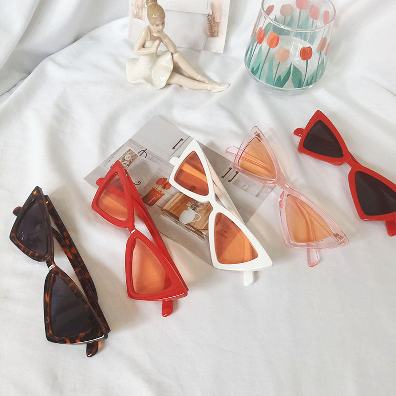 Fashion Icon Triangle Contrast Color Sunglasses | For Cats and Dogs of All Sizes