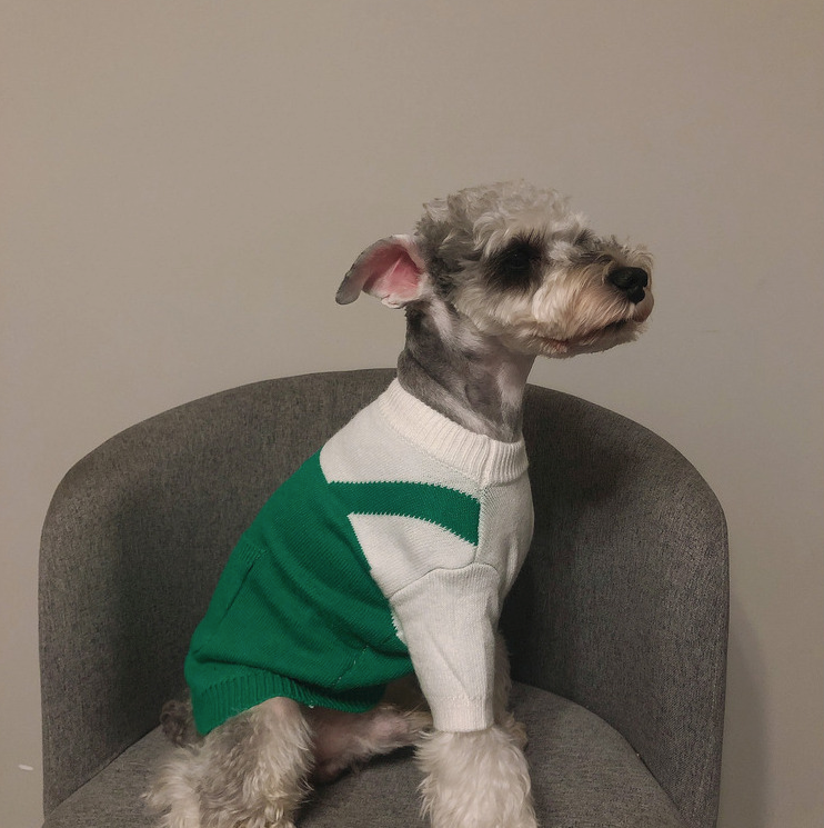 Funny Fashion Bartender Pattern Pet Sweater