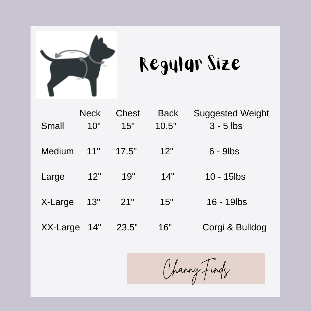 In Stock | Fashion Pet Candy Color Pet Pyjama