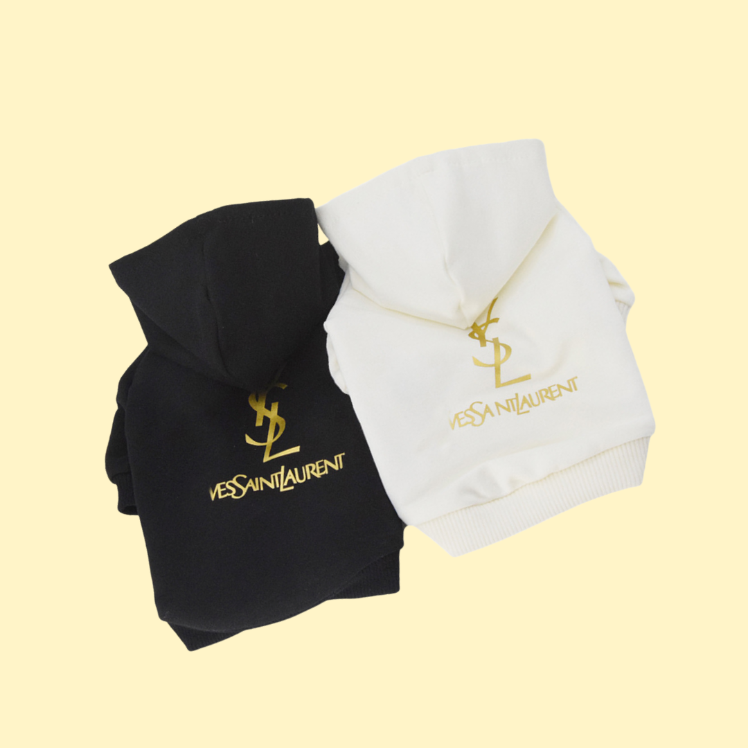 [sale] Fashion Pet Designer Logo Monogram Hoodie | Pet Tops