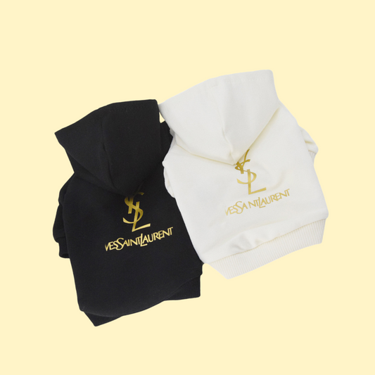 [sale] Fashion Pet Designer Logo Monogram Hoodie | Pet Tops