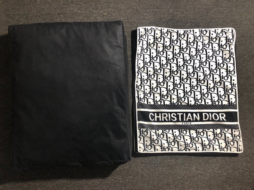 Monogram Logo Pet Bed