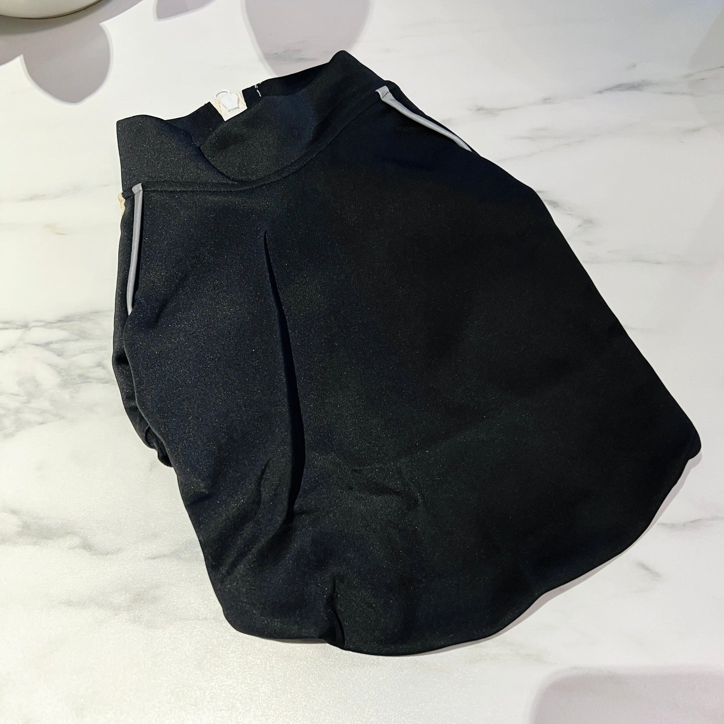 Contrast Dog Jacket with Reflective Line